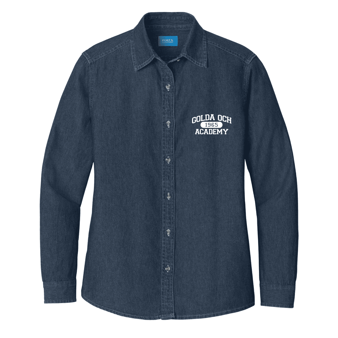 GOLDA OCH LONG SLEEVE DENIM SHIRT
