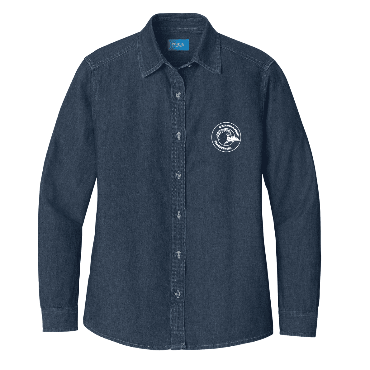 ROADRUNNERS LONG SLEEVE DENIM SHIRT